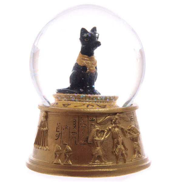 Decorative Gold Egyptian Waterball Snow Globe - Image 4