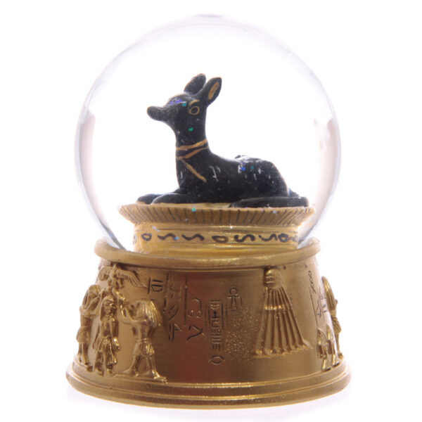 Decorative Gold Egyptian Waterball Snow Globe - Image 5