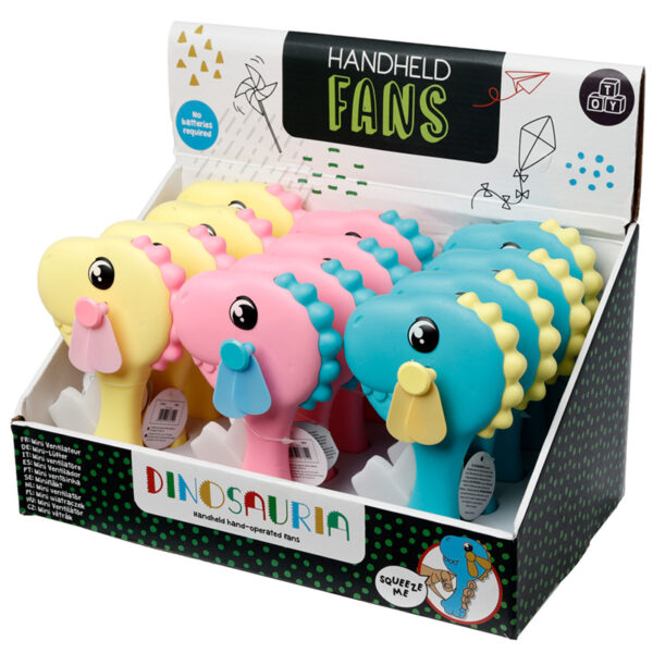 Hand Operated Hand Fan - Dinosauria - Image 7