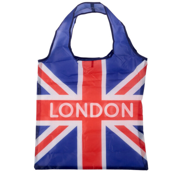 Handy Foldable Shopping Bag - London Icons Big Ben - Image 3