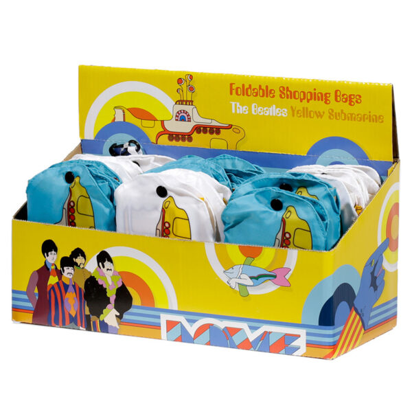 Handy Foldable Shopping Bag - The Beatles Yellow Submarine - Image 6