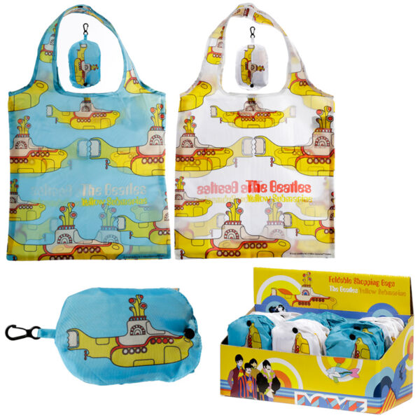 Handy Foldable Shopping Bag - The Beatles Yellow Submarine - Image 12