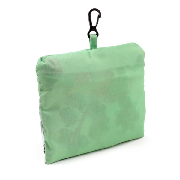 Handy Foldable RPET Shopping Bag - Butterfly Meadows - Image 6