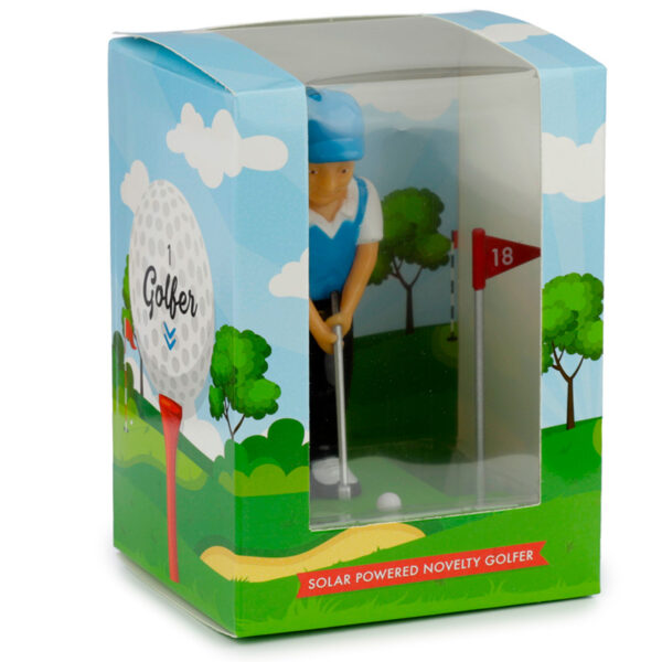 Collectable Golfer Solar Powered Pal - Image 2