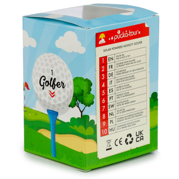 Collectable Golfer Solar Powered Pal - Image 8