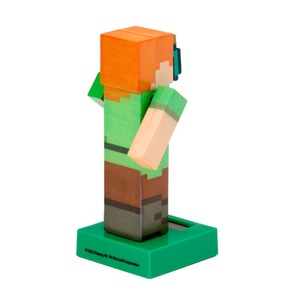 Collectable Licensed Solar Powered Pal - Minecraft Alex - Image 6
