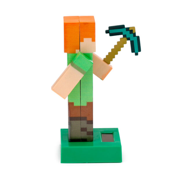 Collectable Licensed Solar Powered Pal - Minecraft Alex - Image 7