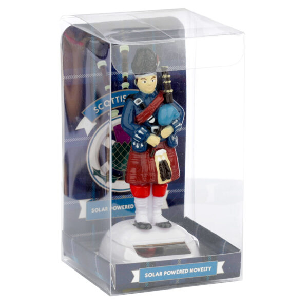 Novelty Scottish Piper Solar Powered Pal - Image 2