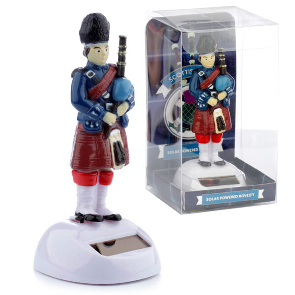 Novelty Scottish Piper Solar Powered Pal - Image 9