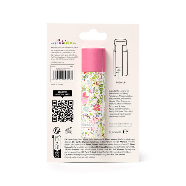 Solid Perfumed Stick Balm - Julie Dodsworth Pink Botanical - Image 5