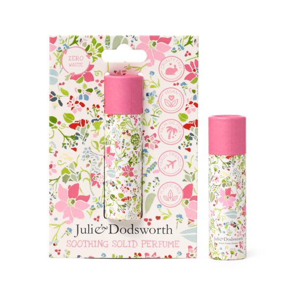 Solid Perfumed Stick Balm - Julie Dodsworth Pink Botanical - Image 6