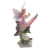 Cute Flower Fairy Riding Butterfly Figurine - Image 3