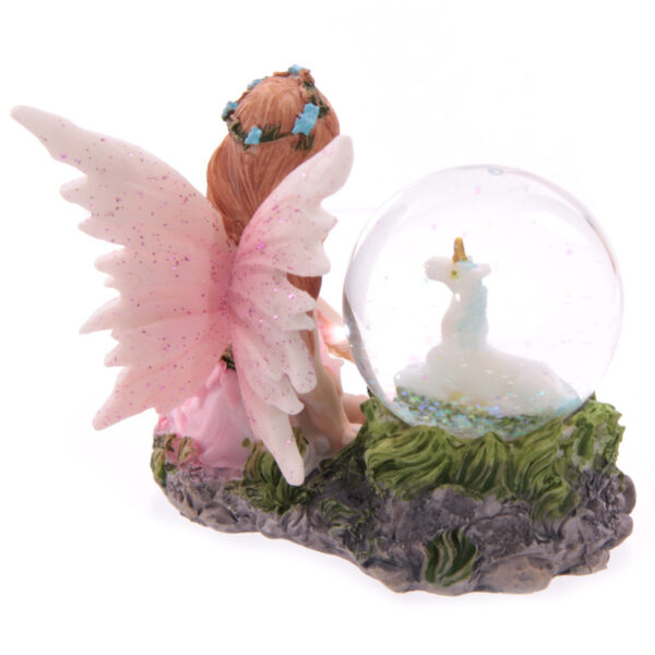 Glitter Flower Fairy Waterball Ornament - Image 10