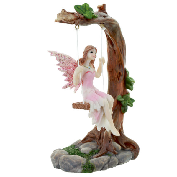 Collectable Flower Fairy Figurine - Swing - Image 2