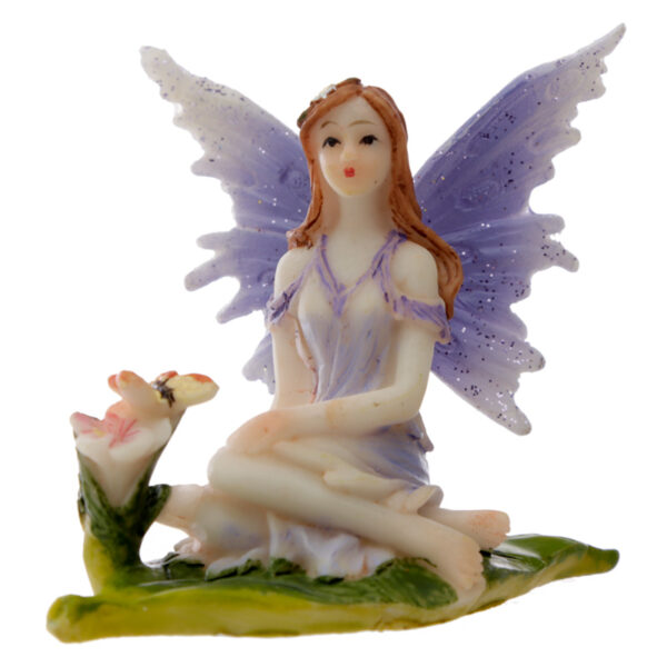 Flower Fairy Figurine - Flora and Fauna Meadow Fairy - Image 3