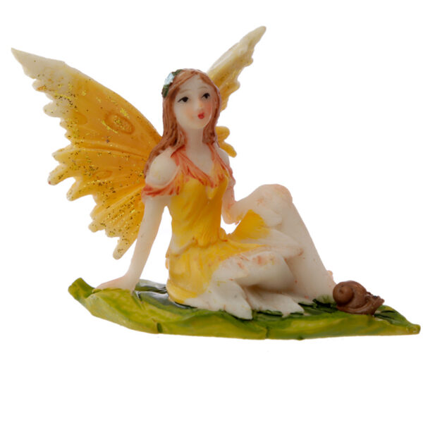 Flower Fairy Figurine - Flora and Fauna Meadow Fairy - Image 4