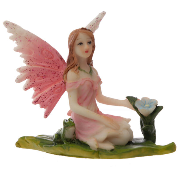Flower Fairy Figurine - Flora and Fauna Meadow Fairy - Image 5