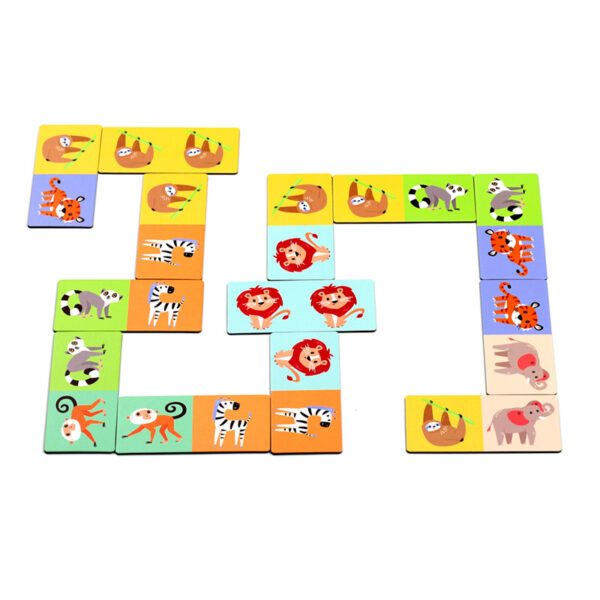 Kids Dominoes Set - Zooniverse - Image 2
