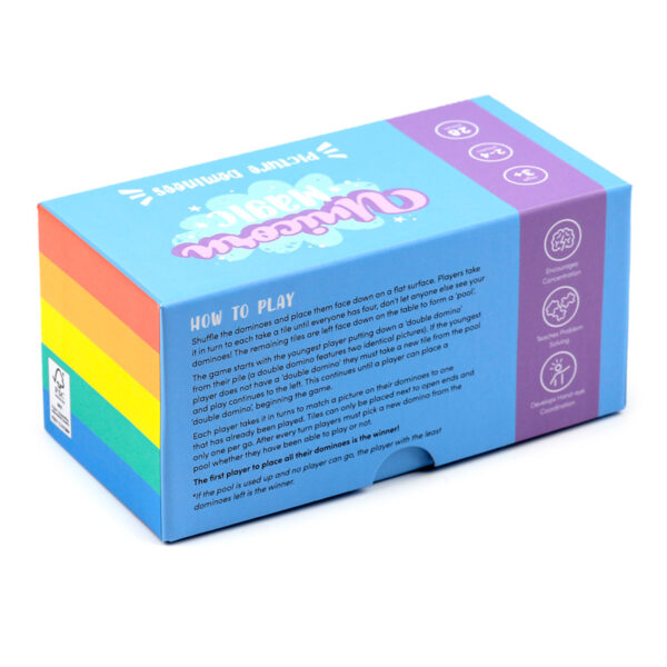 Kids Dominoes Set - Unicorn Magic - Image 4