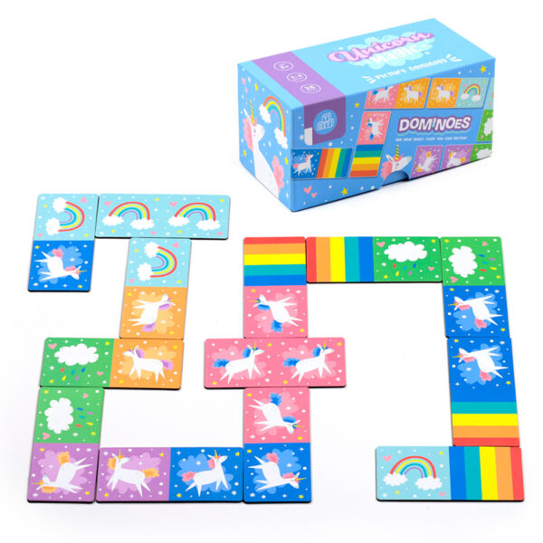 Kids Dominoes Set - Unicorn Magic - Image 13