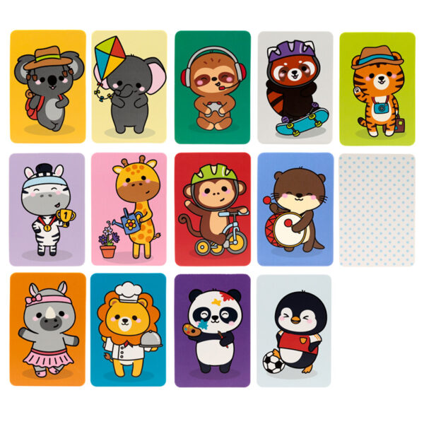 Kids Memory Cat Set - Adoramals Wild - Image 2