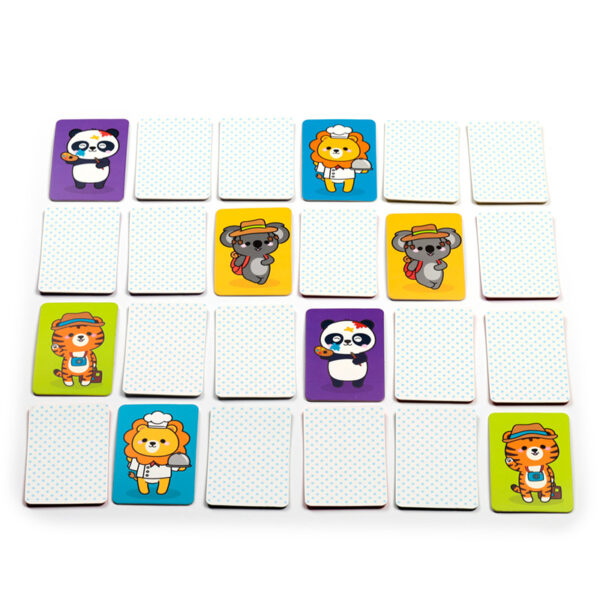 Kids Memory Cat Set - Adoramals Wild - Image 3