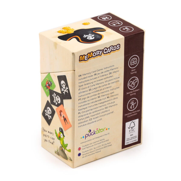 Kids Memory Cat Set - Jolly Rogers Pirates - Image 4
