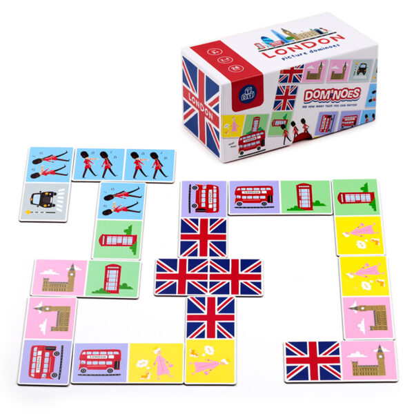 Kids Dominoes Set - London Souvenir - Image 13