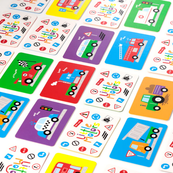 Kids Memory Cat Set - Little Motors - Image 3