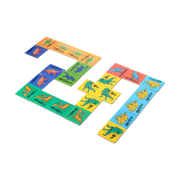 Kids Dominoes Set - Dinosauria - Image 2