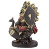 Decorative Ganesh Figurines - Peacock and Pipe - Image 2