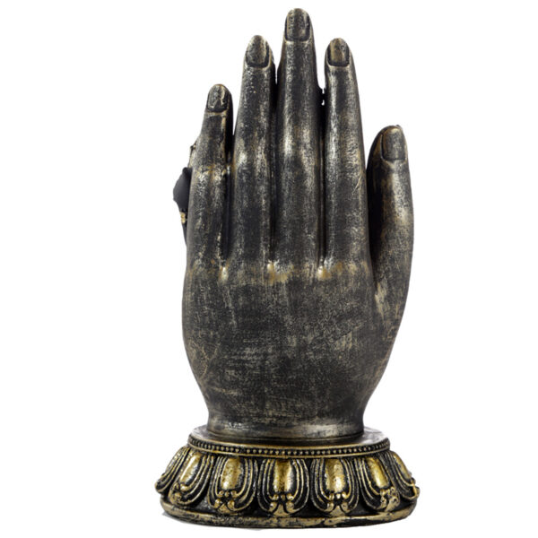 Decorative Purple, Gold & Black Ganesh - In Hand - Image 3
