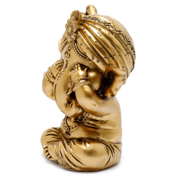 Decorative Set of 3 Ganesh Figurines - Speak No See No Hear No Evil - Image 7