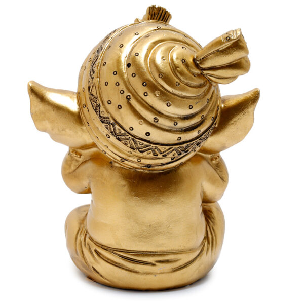 Decorative Set of 3 Ganesh Figurines - Speak No See No Hear No Evil - Image 8