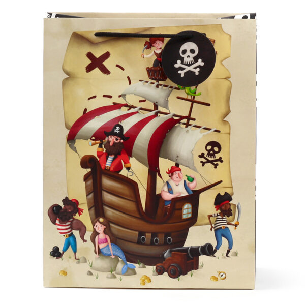 Gift Bag (Large) - Jolly Rogers Pirates - Image 2