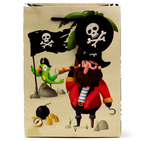 Gift Bag (Medium) - Jolly Rogers Pirates - Image 2