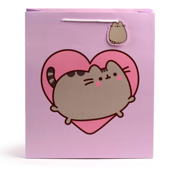 Gift Bag (Extra Large) - Pusheen the Cat heart - Image 2