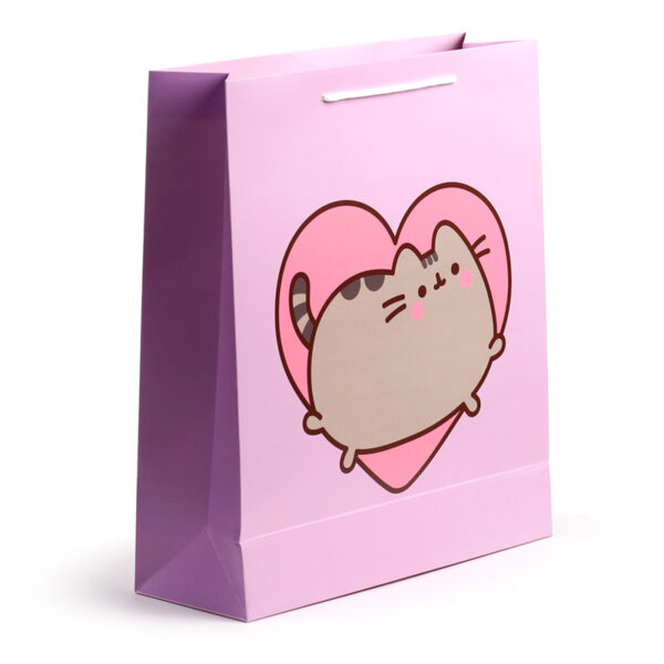 Gift Bag (Extra Large) - Pusheen the Cat heart - Image 4