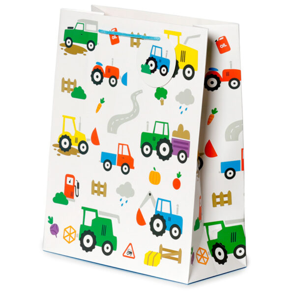 Gift Bag (Large) - Little Tractors - Image 2