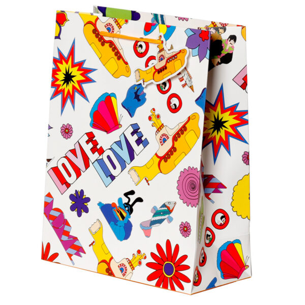 Gift Bag (Large) - The Beatles Yellow Submarine LOVE - Image 2