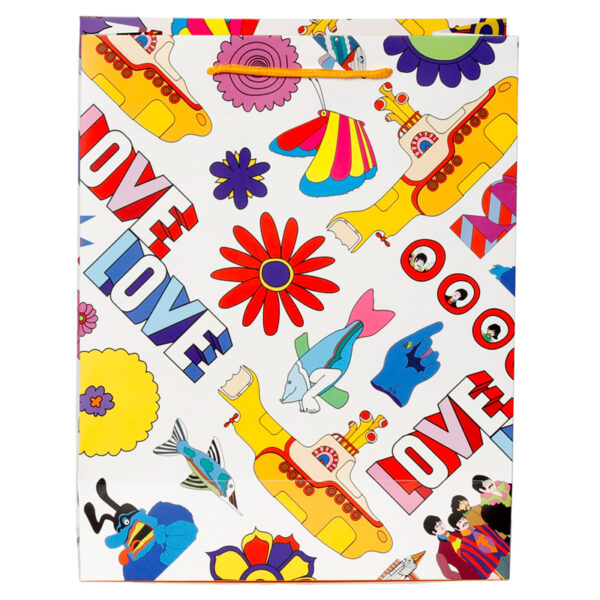 Gift Bag (Large) - The Beatles Yellow Submarine LOVE - Image 4