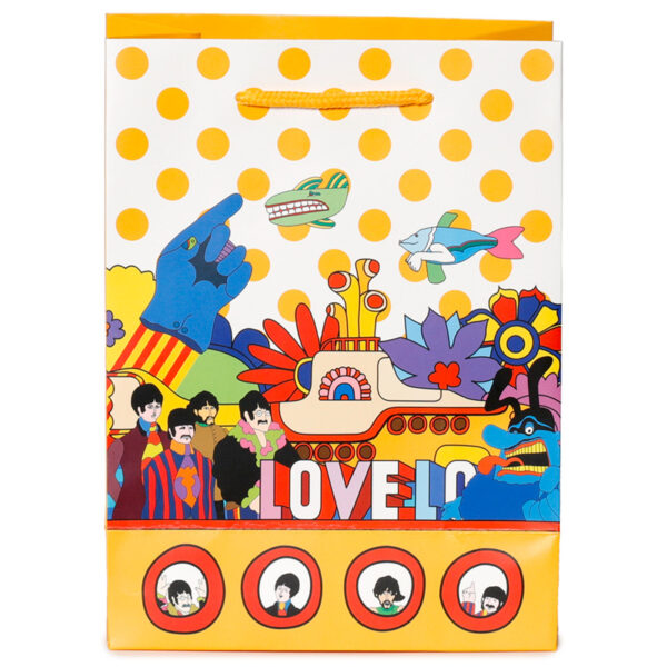 Gift Bag (Medium) - The Beatles Yellow Submarine LOVE - Image 4