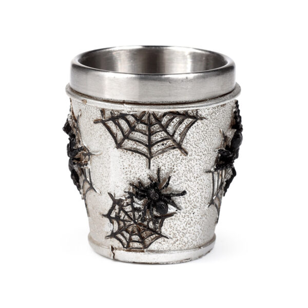 Decorative Shot Glass - Spider Web - Image 3