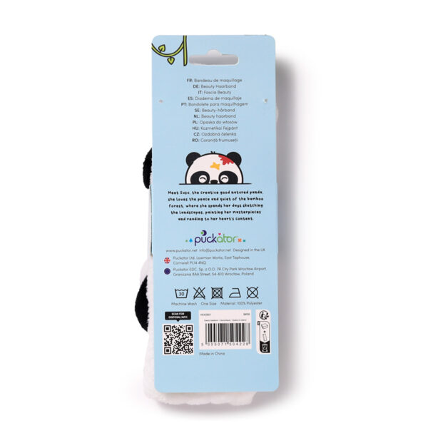 Plush Beauty Headband - Adoramals Susu the Panda - Image 8