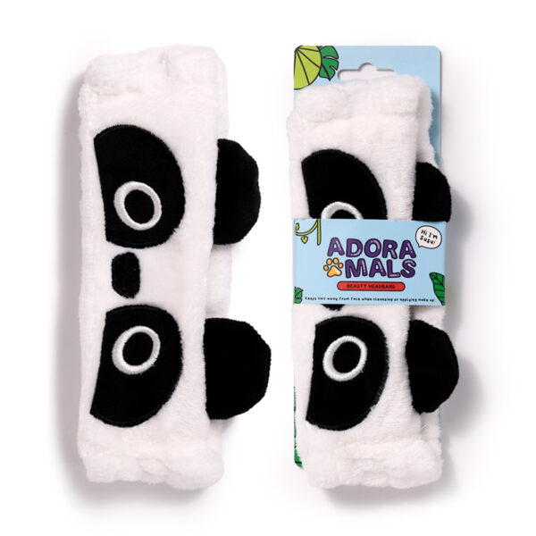 Plush Beauty Headband - Adoramals Susu the Panda - Image 10