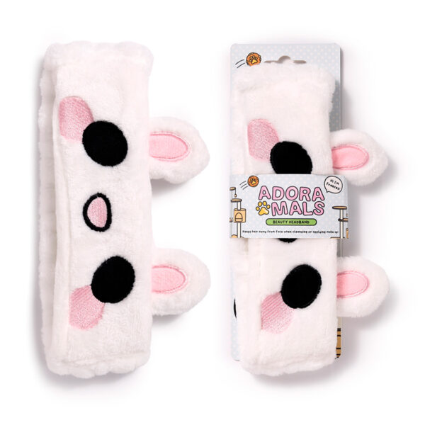 Plush Beauty Headband - Adoramals Frances the Rabbit - Image 10