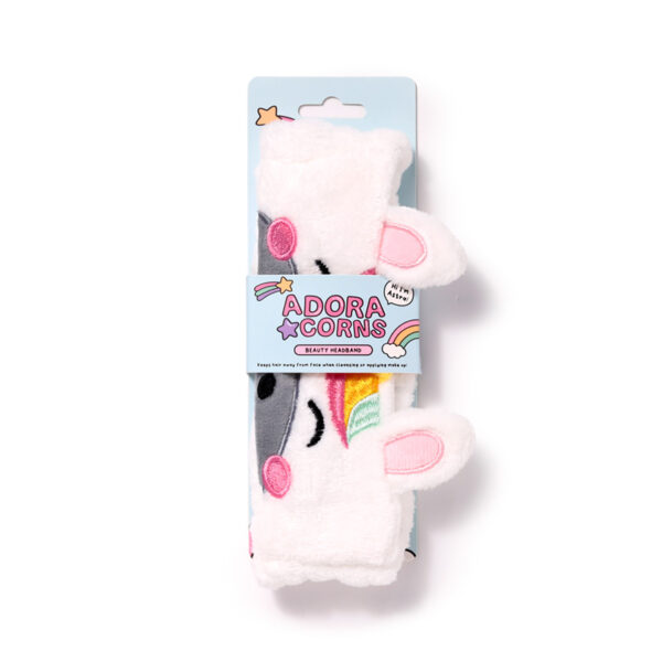 Plush Beauty Headband - Adoracorns Astra the Unicorn - Image 3