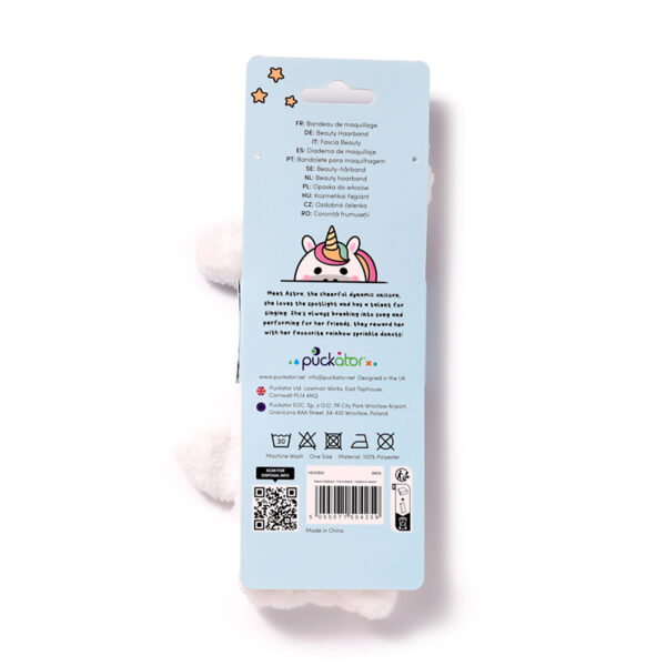Plush Beauty Headband - Adoracorns Astra the Unicorn - Image 8