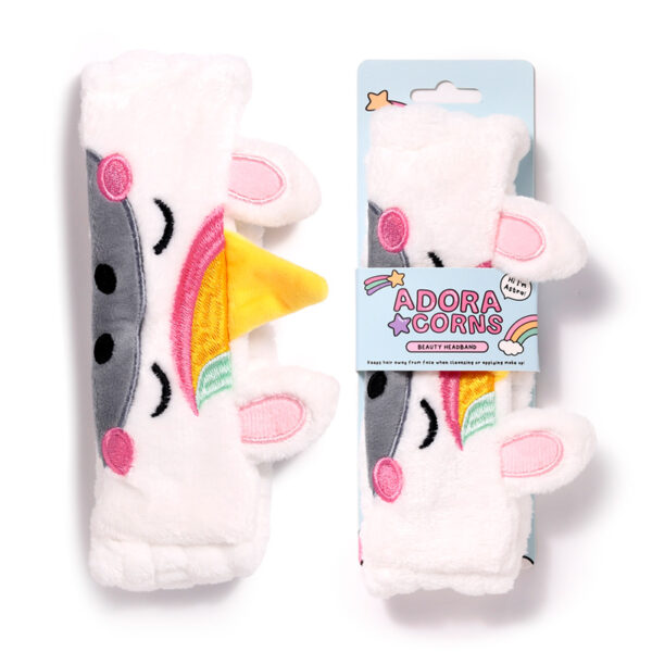 Plush Beauty Headband - Adoracorns Astra the Unicorn - Image 10