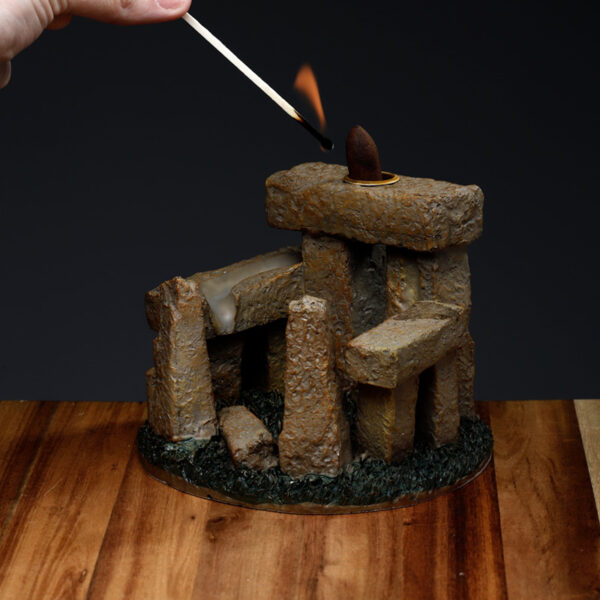 Backflow Incense Burner - Stone Circle - Image 7